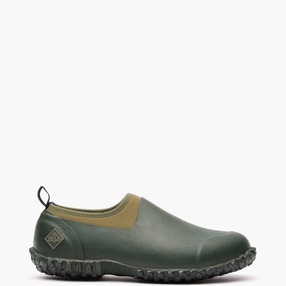 NEW MUCK men's muckster ii low boot in moss/green
